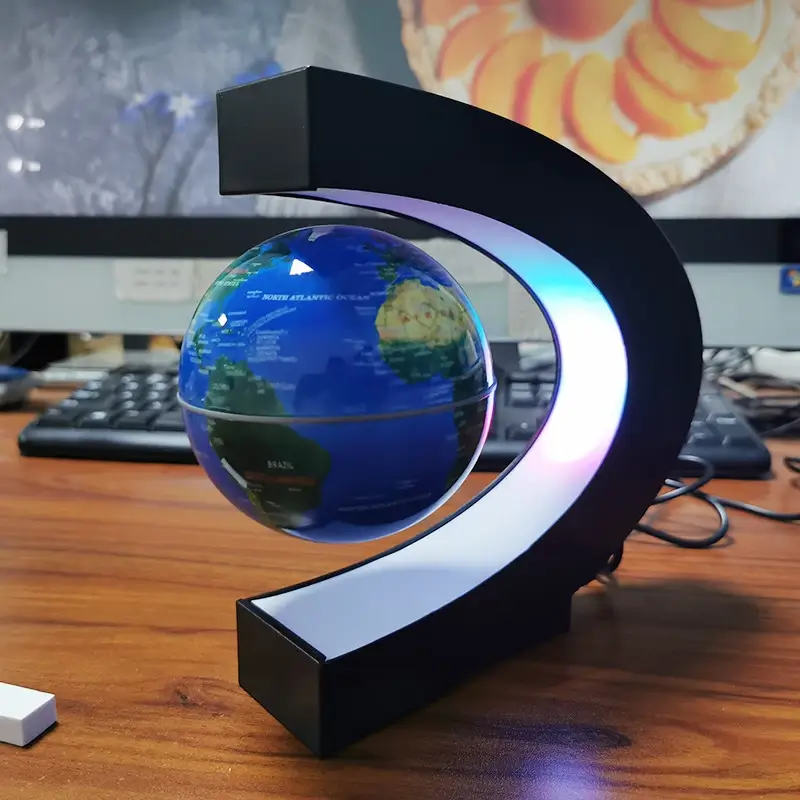 Magnetische zwevende wereldbol met LED-licht Užsisakykite Trendai.lt