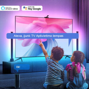 Set Smart TV-achtergrondverlichting en LED-strips Užsisakykite Trendai.lt 10