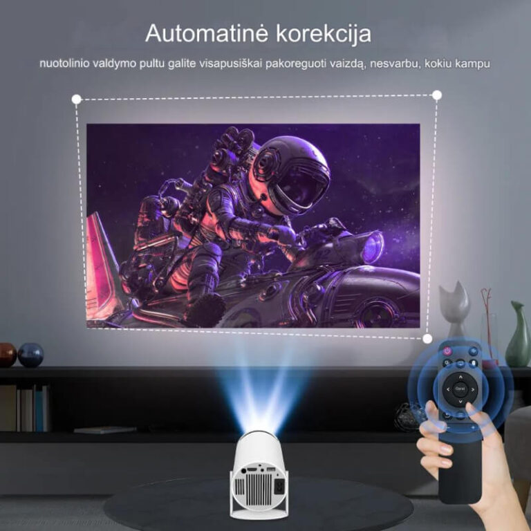 Slimme draagbare MINI-projector 4k Užsisakykite Trendai.lt 7