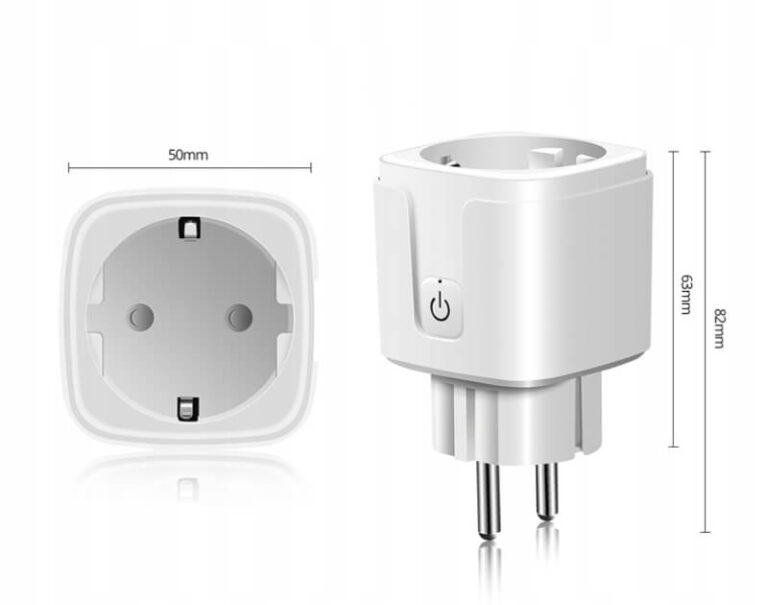 Smart app-gestuurd stopcontact met schakelaar, WIFI, stembediening Užsisakykite Trendai.lt 13