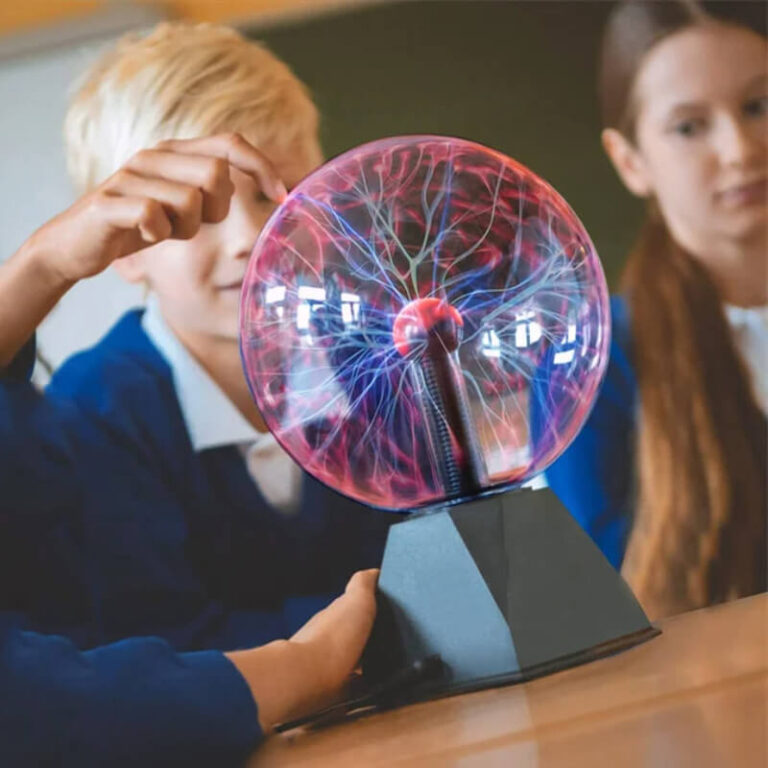 Magische plasmalamp in glas met bliksem – Natuurkundig experiment zelfs 20CM Užsisakykite Trendai.lt 7