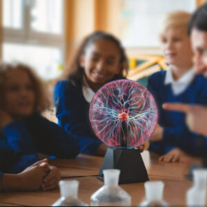 Magische plasmalamp in glas met bliksem – Natuurkundig experiment zelfs 20CM Užsisakykite Trendai.lt 17